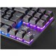 Teclado Mars Gaming Negro/Switch Rojo RGB (MK80BES)