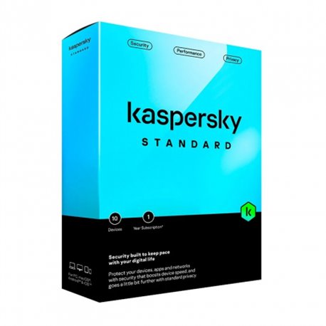Antivirus KASPERSKY Standar 10u 1a(KL1041S5KFS-MINI-ES)