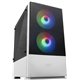 Semitorre Mars Gaming mATX RGB S/Fuente Blanco (MCZW)