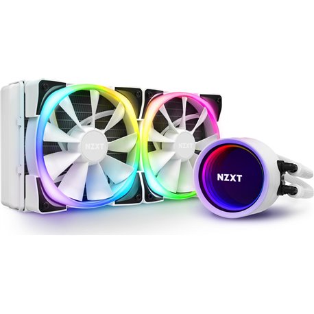 Ref. Liq NZXT Kraken X53 240mm RGB Blanco (RL-KRX53-RW)