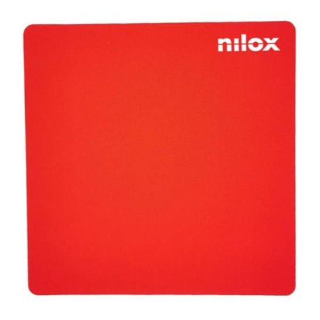 Alfombrilla NILOX 240x240mm Rojo (NXMP013)