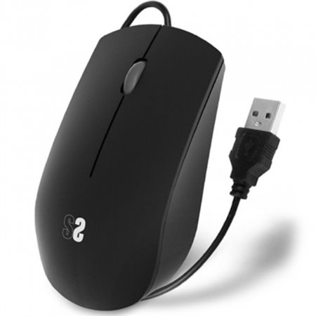 Ratón SUBBLIM Business USB-A Negro (SUBMO-B2BS001)