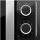 Microondas CECOTEC ProClean 3150 700W 20L Negro y Plata