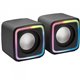 Altavoces Mars Gaming DSP 8W 2.0 RGB Negros (MSCUBE)