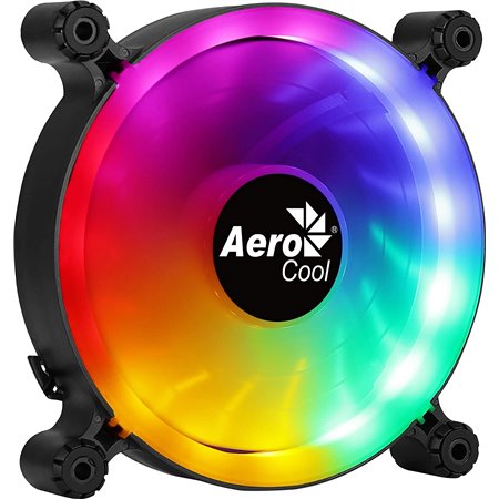 Ventilador AEROCOOL 120mm RGB Negro (SPECTRO12)