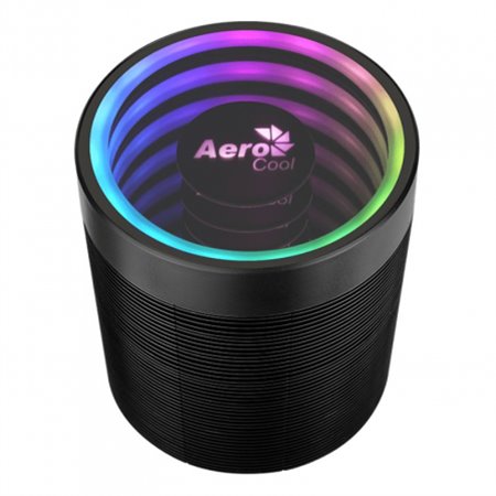 Ventilador CPU AEROCOOL 6mm 150W RGB Negro (MIRAGE5)