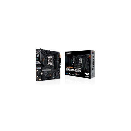 ASUS TUF GAMING B760M-E D4:(1700) 4DDR4 SATA3 HDMI mATX