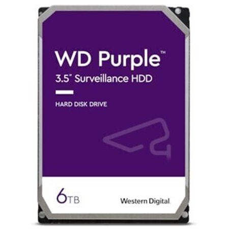 Disco WD Purple 3.5" 6Tb SATA3 256Mb 5400rpm (WD64PURZ)