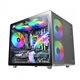 Semitorre Mars Gaming FRGB S/F USB2/3 mATX Negra (MC400