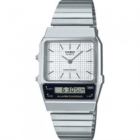 Reloj Analóg/Dig Casio Vintage 41mm Plata(AQ-800E-7AEF)