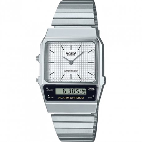 Reloj Analóg/Dig Casio Vintage 41mm Plata(AQ-800E-7AEF)