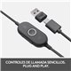 Auric+Micro LOGITECH Zone 750 USB-C Grises (981-001104)