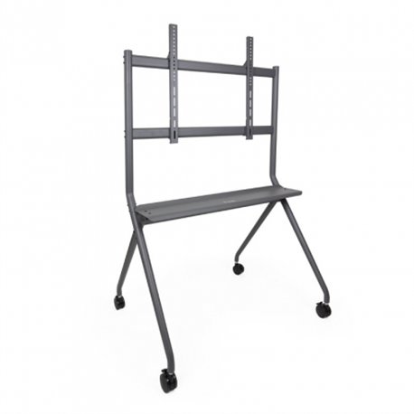 Soporte Suelo TOOQ Con ruedas 50-86" Gris (FS20205M-B)