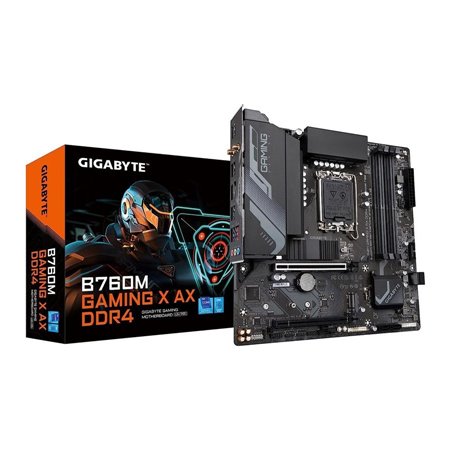 GIGABYTE B760M GAMING X AX DDR4: (1700) 4DDR4 HDMI mATX