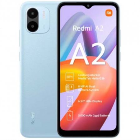 Smartphone XIAOMI Redmi A2 6.52" 3Gb 64Gb 4G Azul