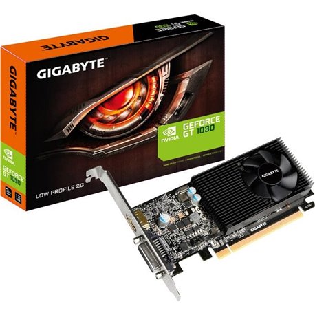 GIGABYTE PCIe Nvidia GT1030 2Gb LP (GV-N1030D5-2GL)