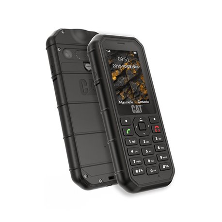 Teléfono Ruggerizado CAT B26 2.4" Dual Sim mSD Negro