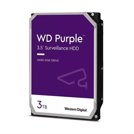 Disco WD Purple 3.5" 3Tb SATA3 256Mb 5400rpm (WD33PURZ)