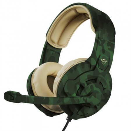 Auriculares TRUST GXT411C RADIUS Verde Camuflaje(24359)