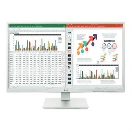 Monitor LG 27" LED IPS Full HD DVI DP (27BK55YP-W)