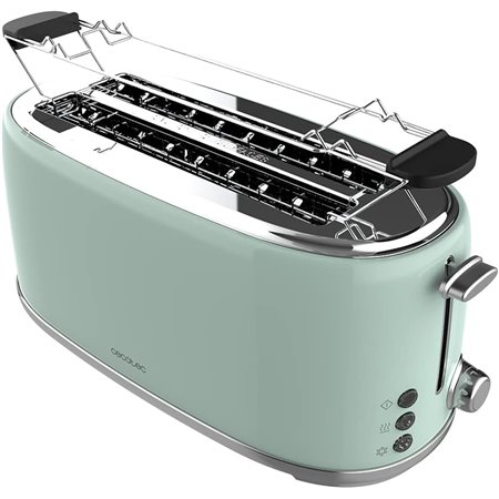 Tostadora CECOTEC Toast&Taste 1600 Retro Green (03231)