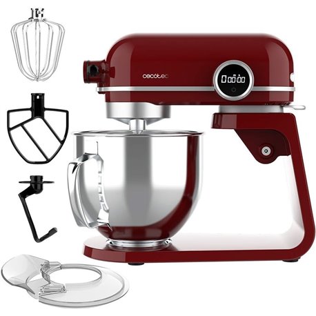 Amasadora CECOTEC Twist&Fusion 4500 Rojo (04173)