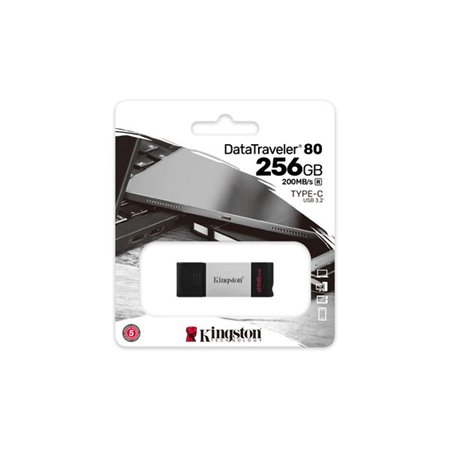 Pendrive Kingston DT 256Gb USB-C 3.0 (DT80/256GB)