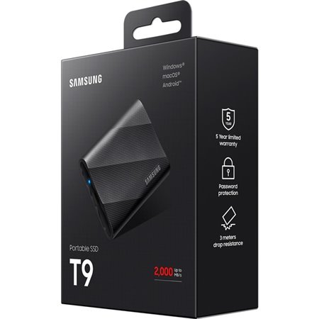 SSD Samsung T9 1Tb USB-C 3.2 NVMe (MU-PG1T0B/EU)