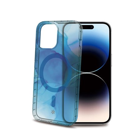 Funda CELLY iPhone 15 PRO Azul (MAGSHADES1054BL)