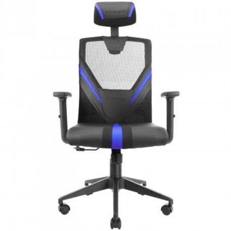 Silla Mars Gaming Ergonómica Negra/Azul (MGCERGOBBL)