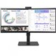Monitor LG 34" Ultrawide QHD Webcam Curvo (34BQ77QC-B)