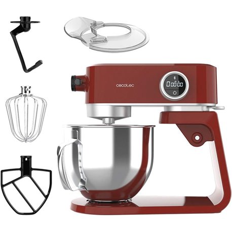Amasadora CECOTEC Twist&Fusion 4000 Luxury Red (04170)