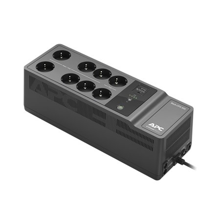 S.A.I. APC 850VA 520W 8xSchuko USB Negra (BE850G2-GR)