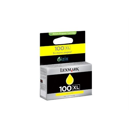 Tinta Lexmark 100XL Amarillo (14N1071E/B)