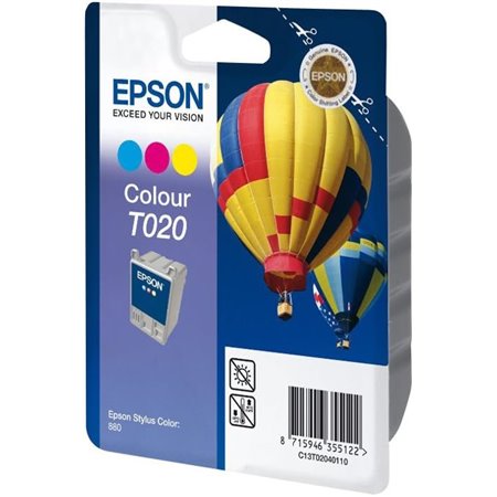 Tinta Epson T020 Tricolor (C13T02040110)