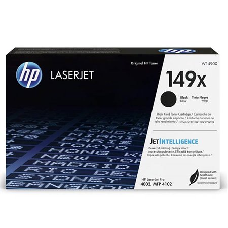 Toner HP LaserJet Pro 149X Negro 9500 páginas (W1490X)