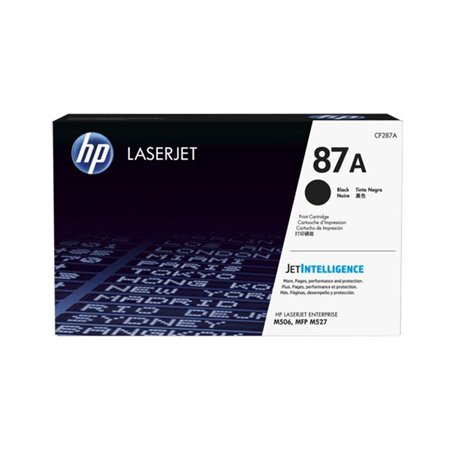 Toner HP LaserJet 87A Negro 8550 páginas (CF287A)