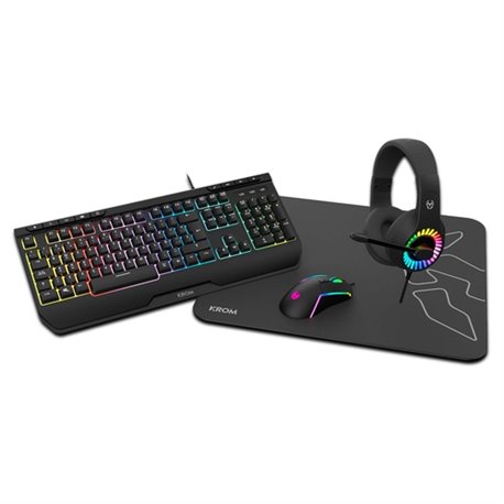 Pack Gaming KROM T+R+Alfom.+Auriculares(NXKROMKENYA)