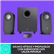 Altavoces LOGITECH Z407 2.1 BT Grafito (980-001348)