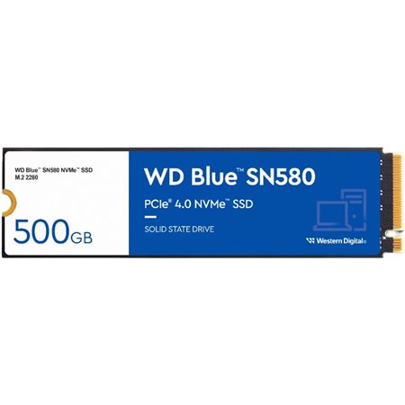 SSD WD SN580 Blue 500Gb M.2 NVMe TLC (WDS500G3B0E)