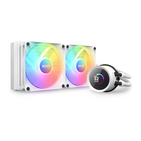 Ref. Liq. NZXT Kraken Elite RGB LCD Blanca(RL-KR240-W1)