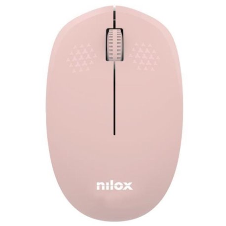 Ratón NILOX Wireless 1000dpi Rosa (NXMOWI4014)