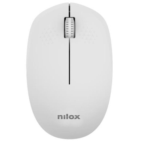 Ratón NILOX Wireless 1000dpi Blanco (NXMOWI4013)