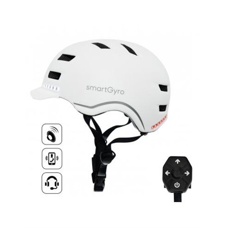 Casco SmartGyro Helmet Pro Tamaño M Blanco (SG27-255)