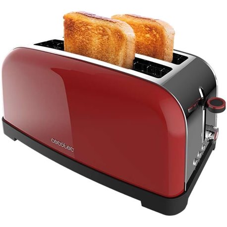 Tostador Vertical CECOTEC Toastin time 1500 Red(04842)