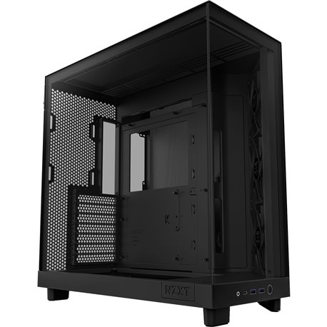 Semitorre NZXT H6 Flow S/F ATX Negra (CC-H61FB-01)