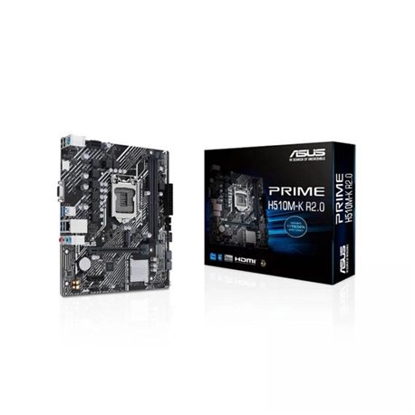 ASUS PRIME H510M-R R2.0-SI: (1700) 2DDR4 VGA HDMI mATX