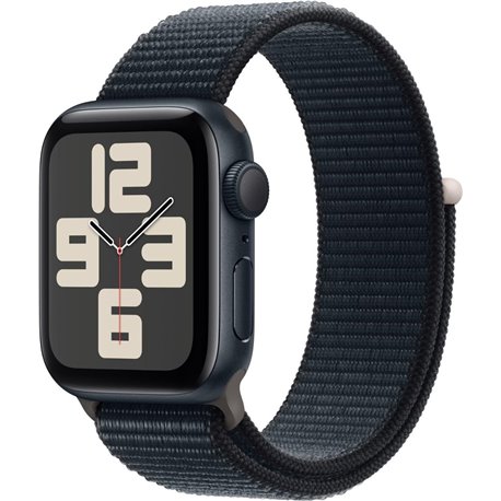 Apple Watch SE GPS 40mm Negro Correa Negra (MRE03QL/A)