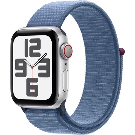Apple Watch SE GPS 4G 40mm Plata Corr. Azul (MRGQ3QL/A)