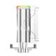 Ventilador DeepCool AK400 Blanco (R-AK400-WHADMN-G)